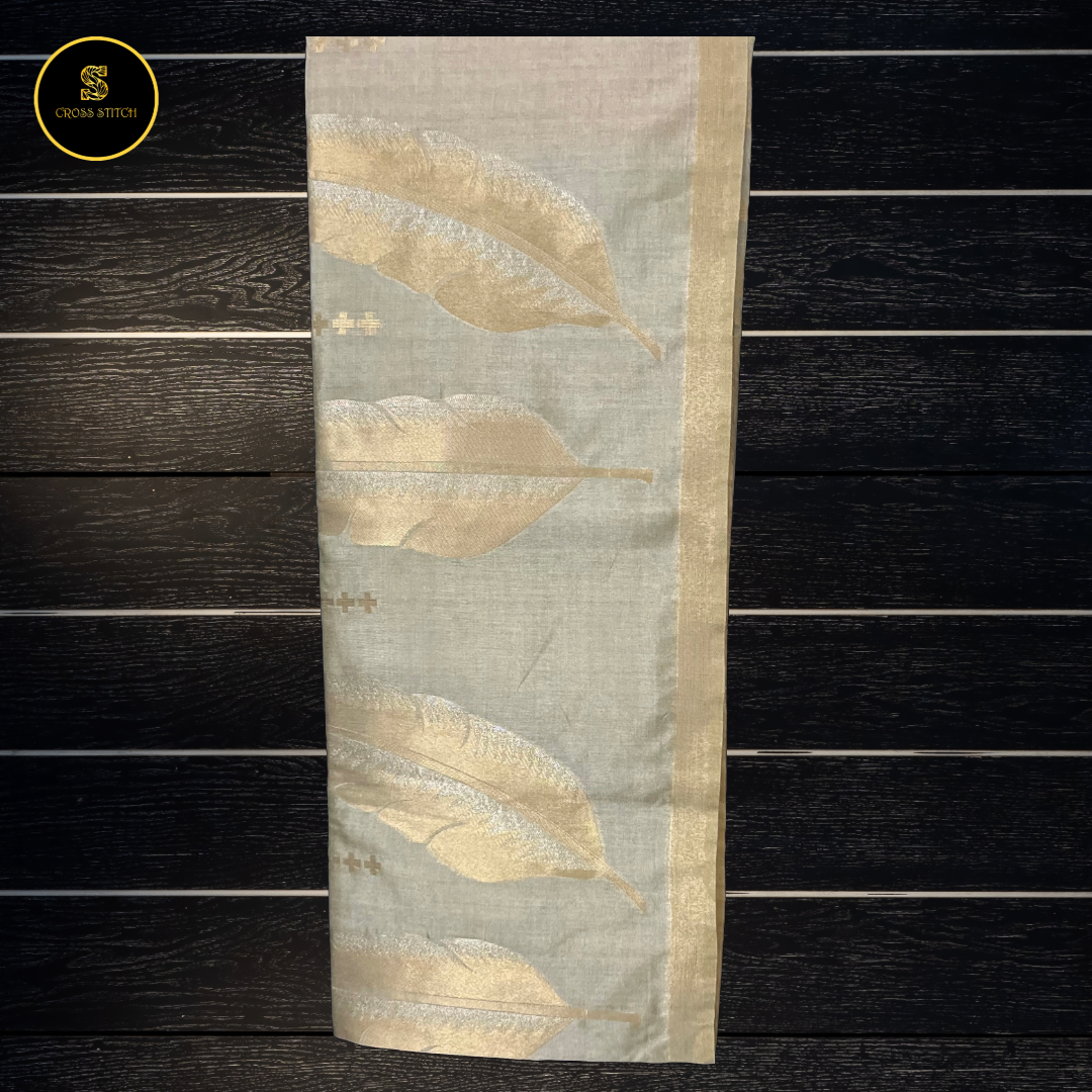 Sarees - Pastel Green Kanchi Silk Saree