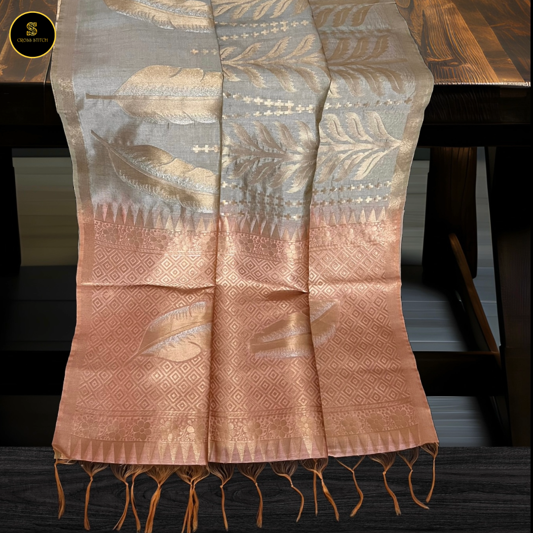 Sarees - Pastel Green Kanchi Silk Saree
