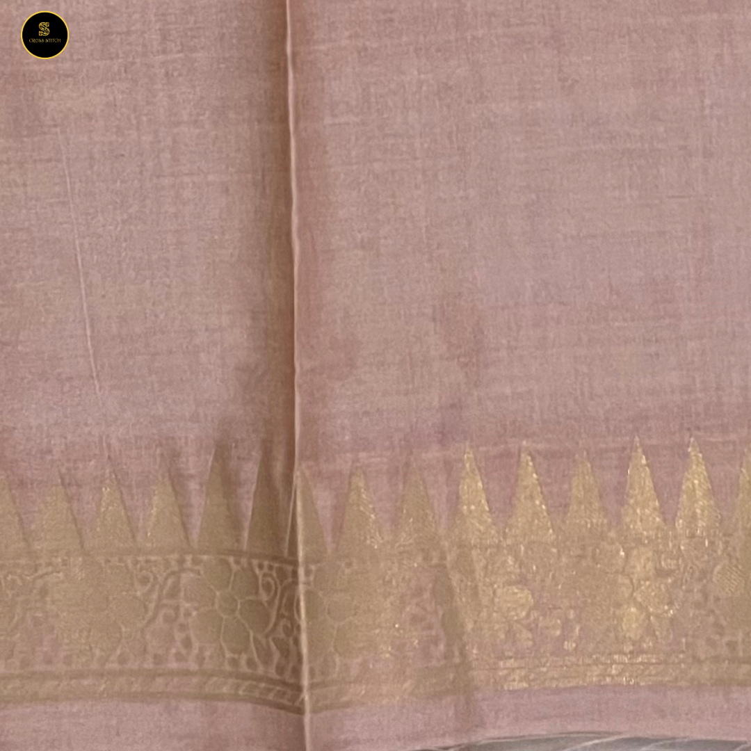 Sarees - Pastel Green Kanchi Silk Saree