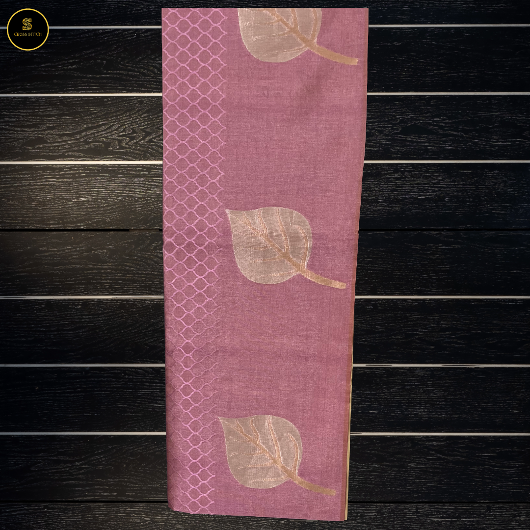 Sarees - Pink Kanchi Silk Saree