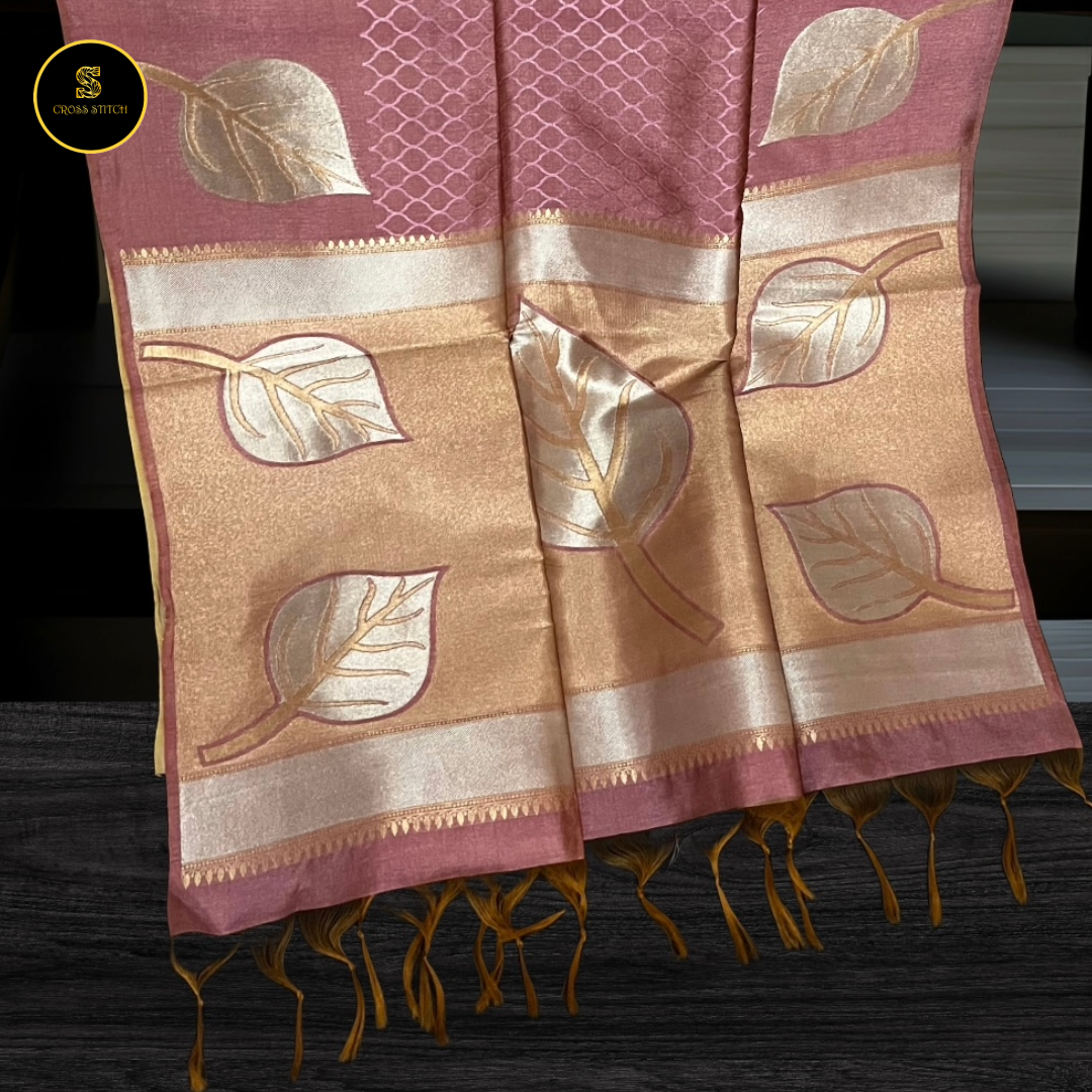 Sarees - Pink Kanchi Silk Saree