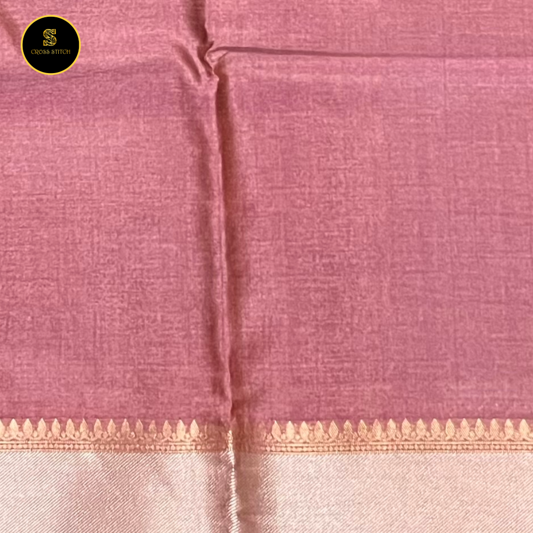 Sarees - Pink Kanchi Silk Saree