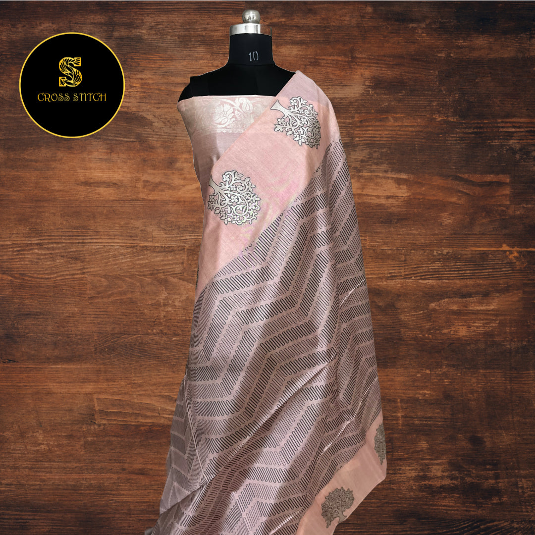 Sarees - Ivory Silk Saree