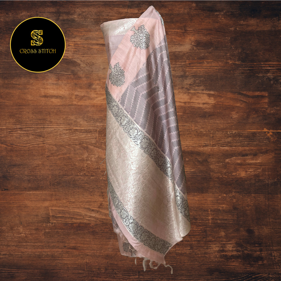 Sarees - Ivory Silk Saree